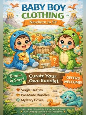 ⭐ Baby Boy Clothing | Curate Your Own Bundle & Save ⭐